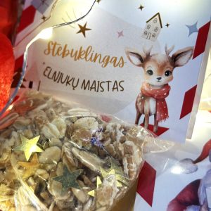 Stebuklingas elniukų maistas